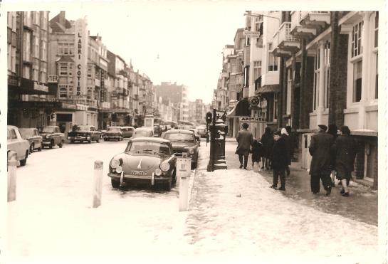 Strenge winter in De Panne