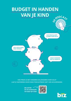 Poster Budget in handen van je kind