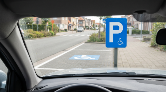 Voorbehouden parkeerplaats