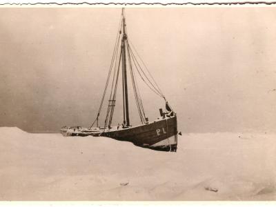 Pannepost P1 in de winter