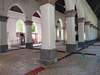 Plaatsen van de vloerverwarming